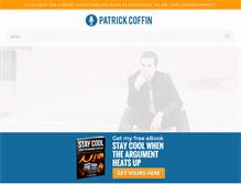 Tablet Screenshot of patrickcoffin.net